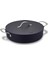 Zenn Recycled Siyah Çelik Sağlı Alüminyum Sığ Tencere 28 cm 1