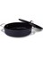 Zenn Recycled Siyah Çelik Sağlı Alüminyum Sığ Tencere 28 cm 2