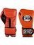 Orange Leather Strap & Attached Thumb And Hook & Loop Closure Boks Eldiveni 1