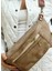 Baguette Vizon Krem Kadın El Çantası 2