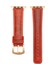 Apple Watch 42/44/45 mm Amber Deri Akıllı Saat Kordon 1