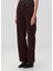Logan Wide Leg Bordo Jean Pantolon 3