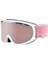 Sierra Cat 2 Beyaz ve Pembe Unisex Kayak Gözlüğü 1