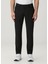 Classic Fit Abc Siyah Pantolon 2