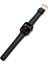 Apple Watch 42/44/45 mm Black Deri Akıllı Saat Kordon 2
