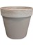 Nayla Gri Plastik Saksı 25X23 cm 1