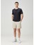 Regular Fit Lacivert Basic T-Shirt 1
