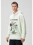 Gri Kapüşonlu Sweatshirt 3