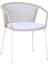 Wo Hug Beyaz Alüminyum Bahçe Sandalyesi 1