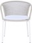 Wo Hug Beyaz Alüminyum Bahçe Sandalyesi 2