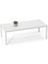 Alba Beyaz Alüminyum Bahçe Masası 4