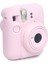 Instax Mini 12 Pembe Fotoğraf Makinesi + 10'lu Film Kıskaçlı Resim Standı ve Silikon Kılıf Seti 5