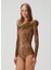 Leopar Desenli Uzun Kol Body 5