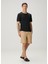 Regular Fit Siyah Basic T-Shirt 2