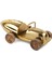 Gold Ahşap Dekoratif Araba 36 cm 1
