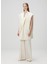 Krem Wide Leg Pantolon 1