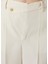 Krem Wide Leg Pantolon 5