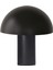 Mushroom Siyah Metal Abajur 30 cm 1