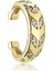 Valdra Pırlanta Taşlı 14 Ayar Altın Kadın Cuff Küpe 1