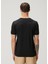 Regular Fit Siyah Basic T-Shirt 4