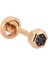 Honeycomb Kadın Safir Altın Piercing 2
