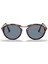 Kahverengi Tortoise Desenli Unisex Güneş Gözlüğü 2