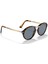 Kahverengi Tortoise Desenli Unisex Güneş Gözlüğü 3