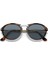 Kahverengi Tortoise Desenli Unisex Güneş Gözlüğü 6
