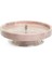 Monsieur Large Silver Pembe Mermer Servis Tabağı 1