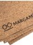 Doğal ve Kaydırmaz Katlanabilir Mantar Yoga Mat Örtüsü 5