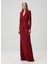 Brielle Bordo Maxi Elbise 2