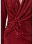 Brielle Bordo Maxi Elbise 5