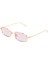Edara Rose Gold Metal Kadın Güneş Gözlüğü 2