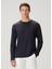 Regular Fit Lacivert Uzun Kollu T-Shirt 1