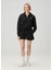 Siyah Fermuarlı Sweatshirt 2