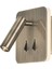 Cayman 2 Bronz Metal Aplik 1