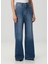 Lotta Wide Leg Mavi Jean Pantolon 3