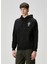 Vase Siyah Kapüşonlu Nakışlı Sweatshirt 3