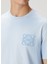 Relaxed Fit Açık Mavi T-Shirt 5