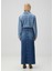 Mavi Midi Denim Elbise 4