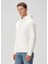 Ekru Kapüşonlu Sweatshirt 3