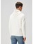 Ekru Kapüşonlu Sweatshirt 4
