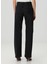 Tess Wide Leg Siyah Jean Pantolon 4