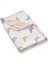 %100 Pamuk Rainbow Lapin Pink 0.5 Tog Çift Kat Müslin Bebek Battaniyesi 65 x 65 cm 2