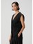 Oversized Siyah Yün Yelek 4