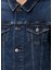 Koyu Mavi Denim Ceket 5
