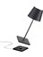 Poldina Pro Koyu Gri Mini Şarjlı Masa Lambası 2