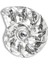 Cyrstal Swirl Hair Clip Kristal Taşlı Gümüş Kaplama Kadın Saç Aksesuarı 1
