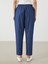 Yeni Sezon Beli Lastikli Straight Fit Kadın Jean Pantolon 5