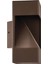 Cattolica Kahverengi Galvanizli Çelik Dış Mekan Duvar Aplik Aydınlatma 1